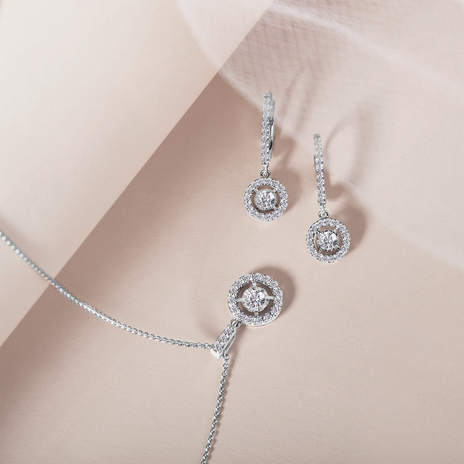 Pandora earring and necklace set best sale