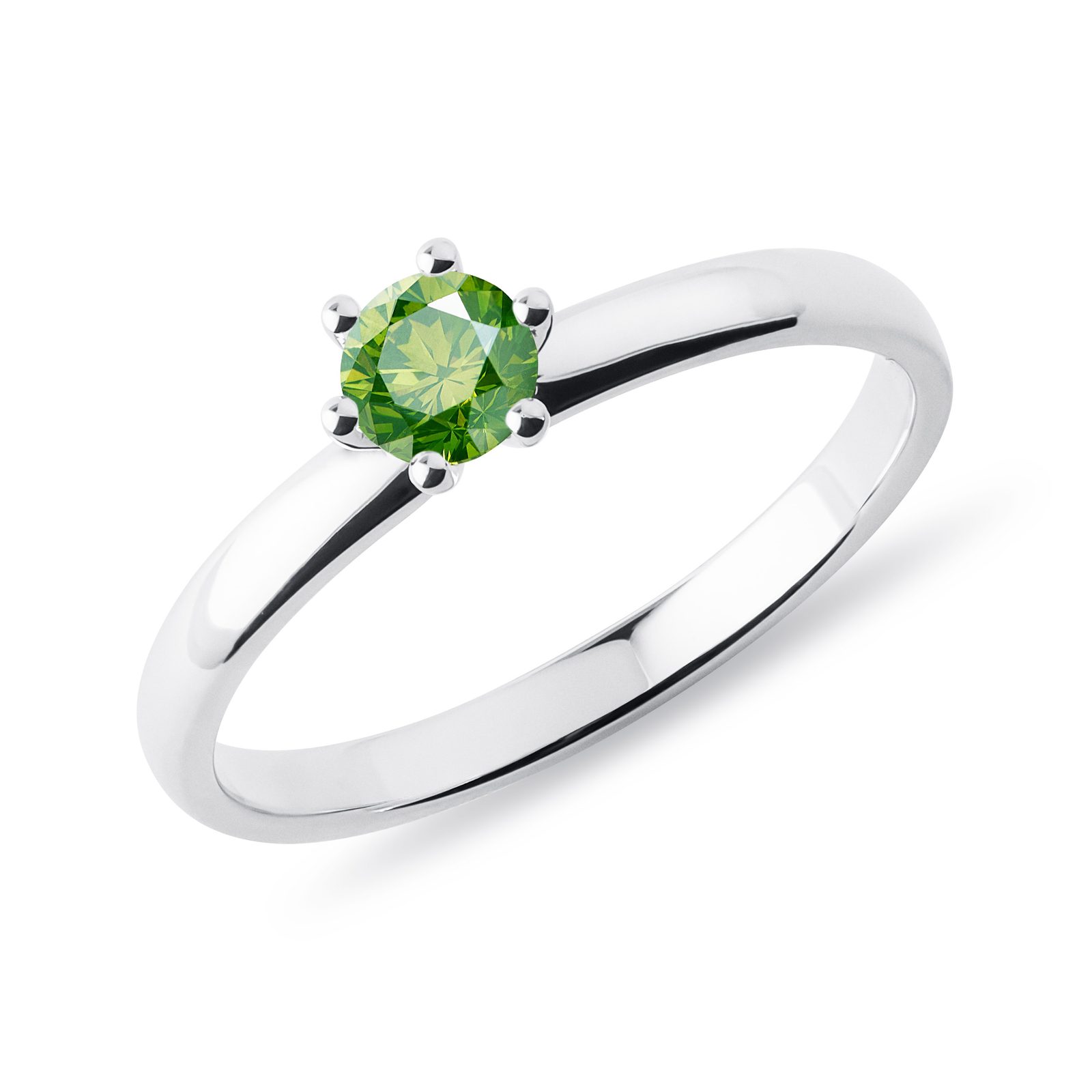 Bague diamant vert hotsell