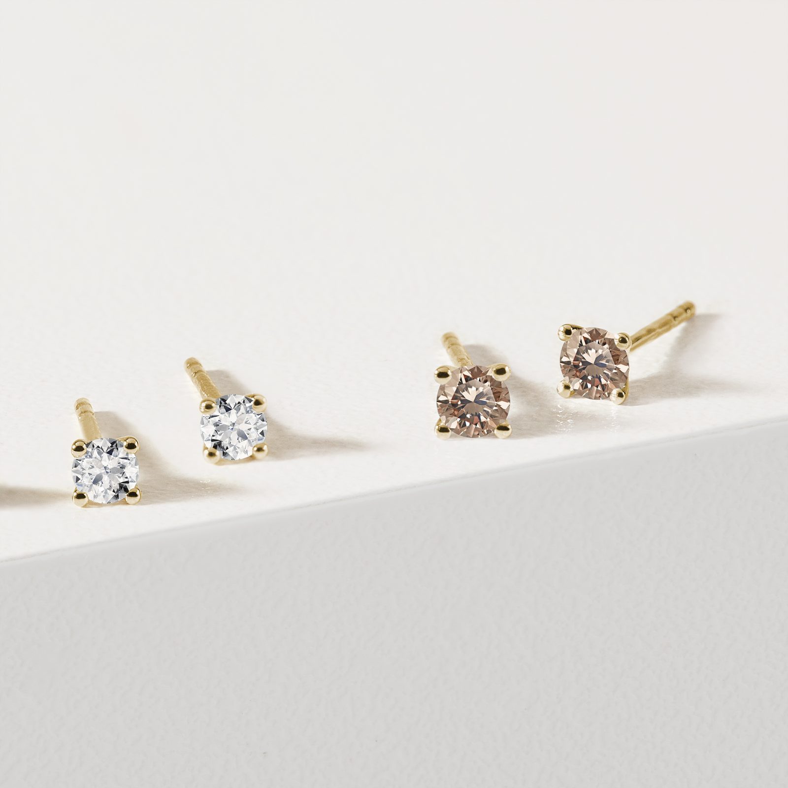 NUTS　Briesta Champagne Diamond nuts Briesta Champagne Diamond 1 CT. T.W. Champagne and