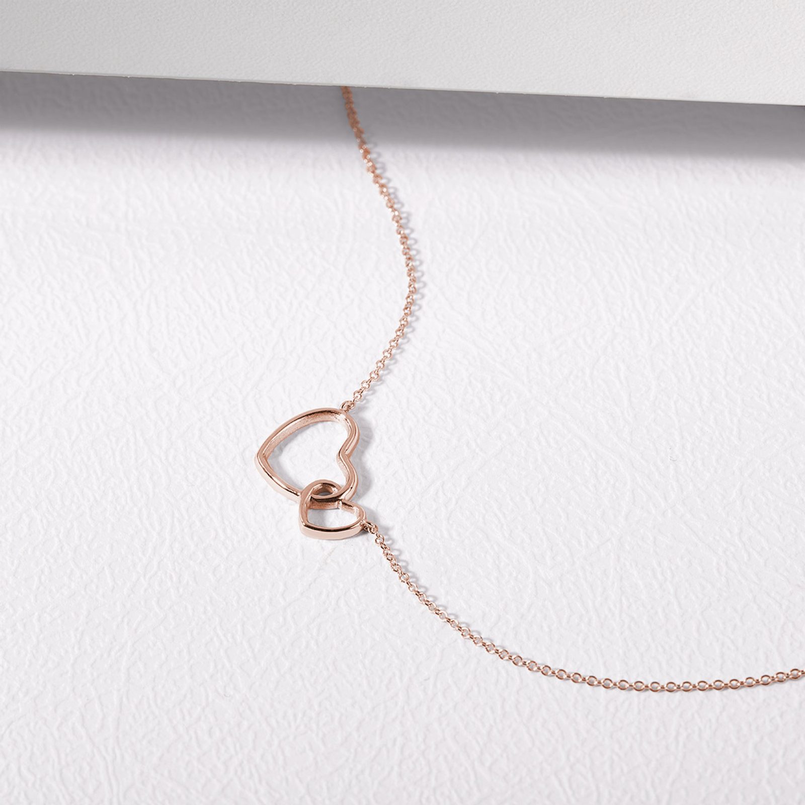 Collier pendentif cœur en oxyde de zirconium avec chaînes en acier inoxydable 304 pour femme en gros pour création de bijoux