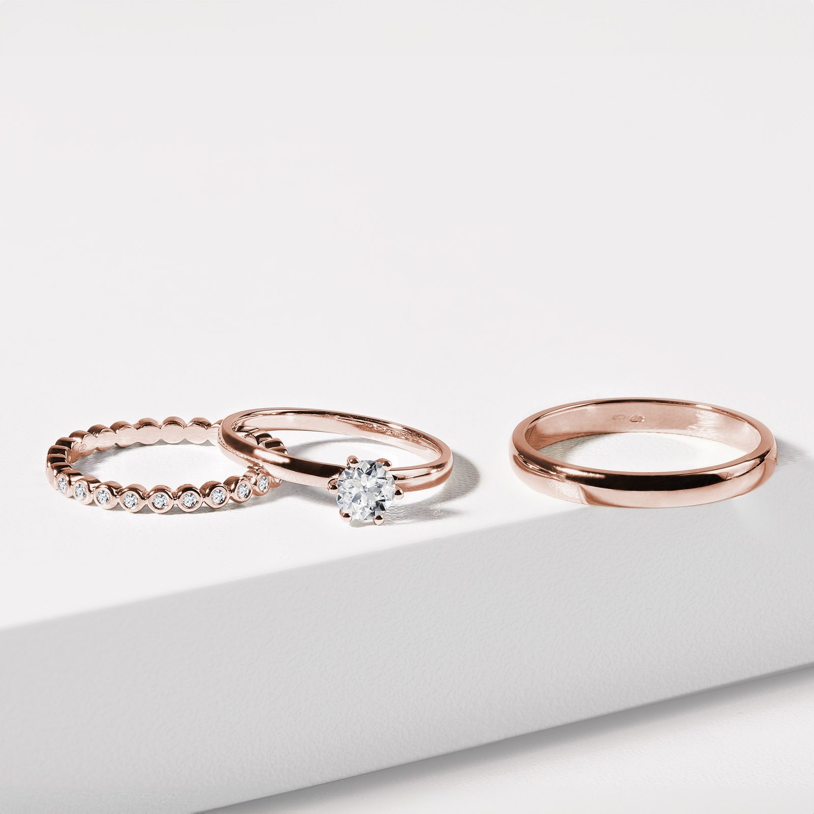 Bague Fiançailles Or 14K Diamant Simulé Marquise - Sur Mesure, Fait Main En Inde