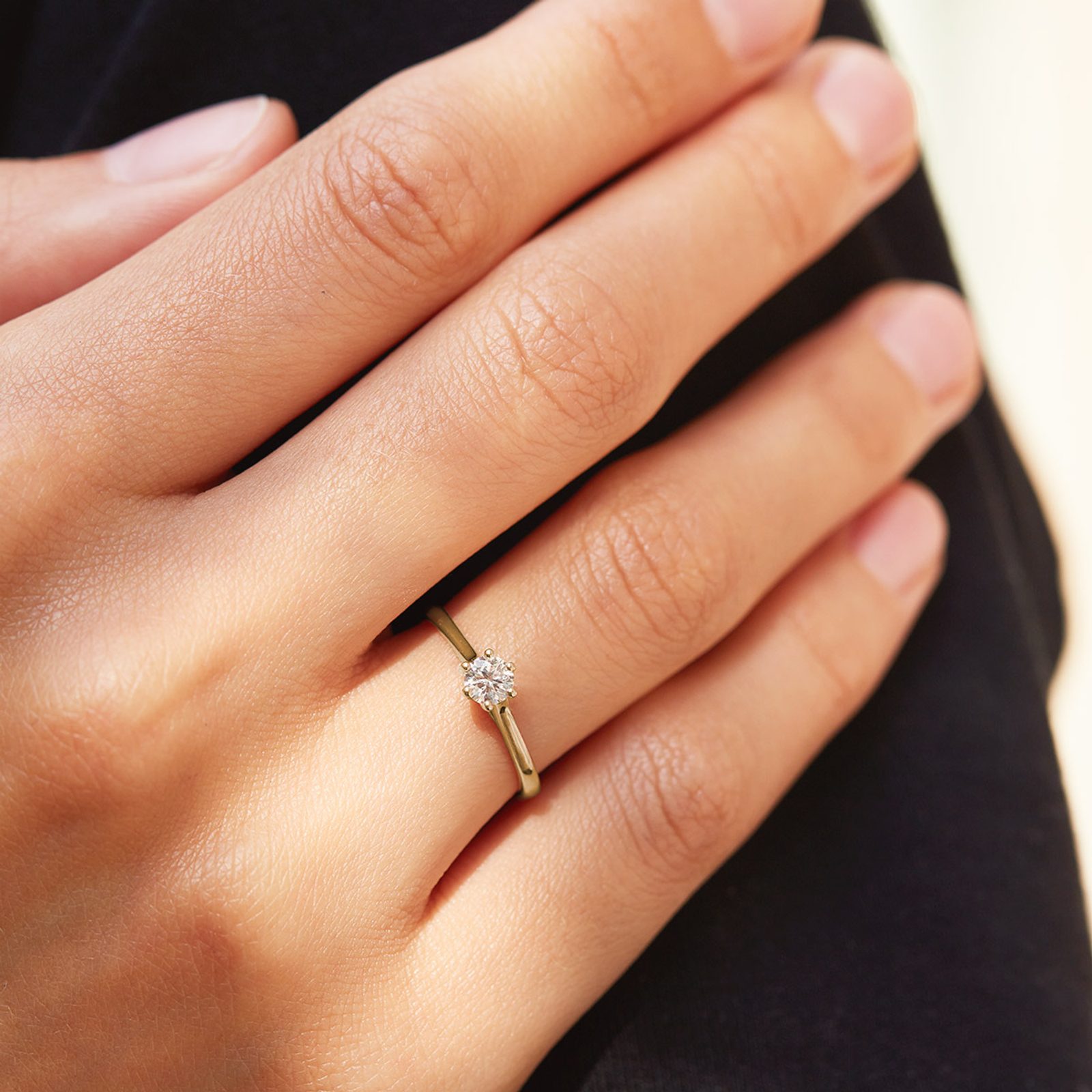 Gold ring with diamond price top