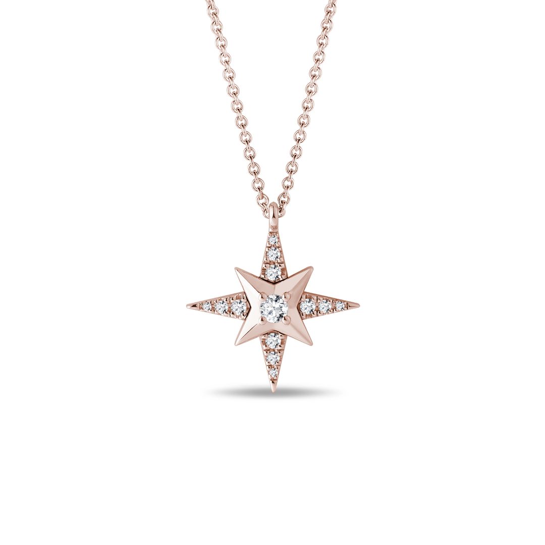 Beautiful highquality short necklace rose gold with earrings - Ecohind