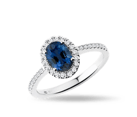 Zásnubní prsteny s drahokamy