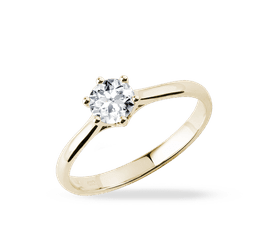 Diamantové zásnubní prsteny