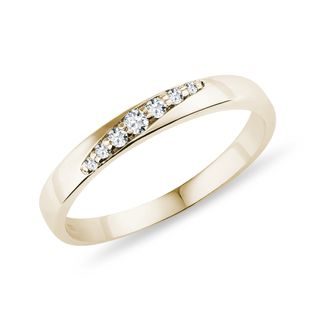 BAGUE POUR FEMMES EN OR ET DIAMANTS - ALLIANCES DE MARIAGE FEMMES - ALLIANCES DE MARIAGE