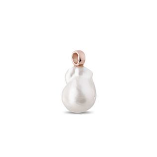 ANHÄNGER MIT BAROCKPERLE IN 14-KARÄTIGEM ROSÉGOLD - MAGNETISCHE HALSKETTEN - KETTEN