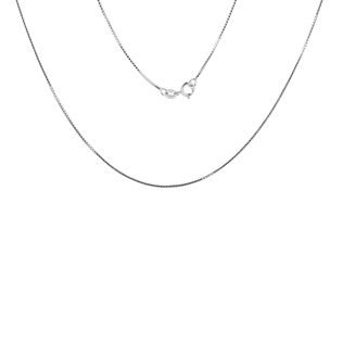 VENEZIANISCHE KINDERKETTE, 38 CM LANG, AUS WEISSGOLD - KINDER KETTEN - KETTEN