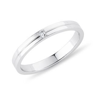 Diamond White Gold Ladies' Wedding Ring
