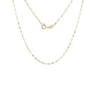 45 CM LANGE KETTE AUS 14 KT GELBGOLD - GOLDKETTEN - KETTEN