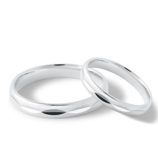 ORIGINÁLNA SVADOBNÁ SÚPRAVA S RYTINOU V BIELOM ZLATE - SVADOBNÉ SÚPRAVY Z BIELEHO ZLATA - SVADOBNÉ OBRÚČKY