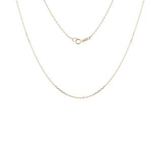 42 CM ANCHOR CHAIN IN YELLOW GOLD - GOLD CHAINS - NECKLACES