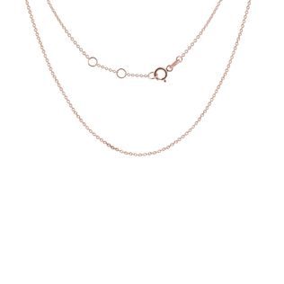 KINDER-ROLOKETTE, 38 CM LANG, IN ROSÉGOLD - KINDER KETTEN - KETTEN