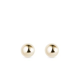 MINIMALISTISCHE GOLDOHRSTECKER - OHRRINGE GELBGOLD - OHRRINGE
