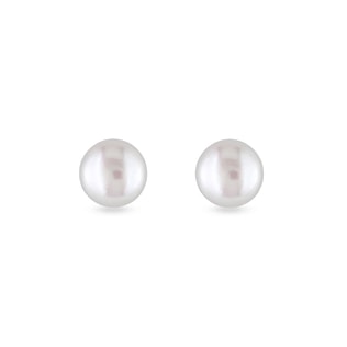 FRESHWATER PEARL STUD EARRINGS - PEARL EARRINGS - PEARL JEWELRY