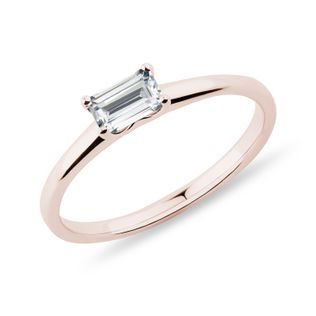 RING AUS 14K ROSÉGOLD MIT LABORDIAMANT - RINGE ROSÉGOLD - RINGE