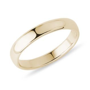 KLASSISCHER EHERING AUS 14K GELBGOLD - TRAURINGE FÜR DAMEN - TRAURINGE