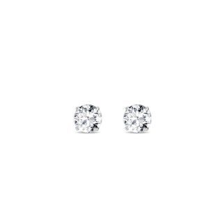 PUCES EN OR ET DIAMANTS - PUCES D'OREILLES EN DIAMANT - BOUCLES D'OREILLES