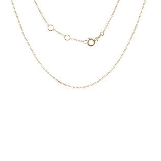 ANKERKETTE FÜR KINDER, 38 CM LANG, AUS GELBGOLD - KINDER KETTEN - KETTEN