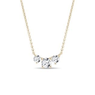 DIAMANTKETTE IN GELBGOLD - KETTEN MIT DIAMANTEN - KETTEN