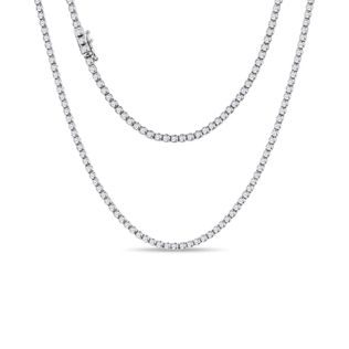 TENNISKETTE MIT LABORDIAMANTEN IN WEISSGOLD - KETTEN MIT DIAMANTEN - KETTEN