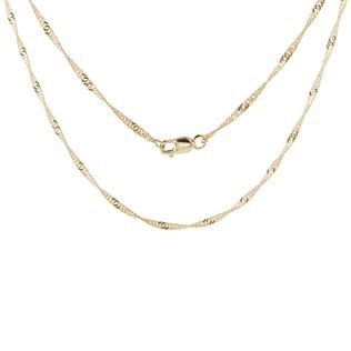 ELEGANTE DAMENKETTE AUS GELBGOLD - GOLDKETTEN{% if product.kategorie.adresa_nazvy[0] != product.kategorie.nazev %} - KETTEN{% endif %}