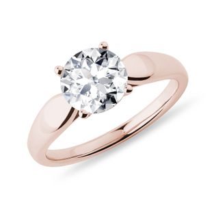 VERLOBUNGSRING MIT 1,5 CT LABORDIAMANT IN ROSÉGOLD - RINGE MIT LAB GROWN DIAMANTEN - VERLOBUNGSRINGE