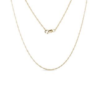 45 CM LANGE KETTE AUS 14K GELBGOLD - GOLDKETTEN - KETTEN
