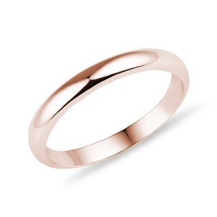 BAGUE DE MARIAGE EN OR ROSE - ALLIANCES DE MARIAGE FEMMES - ALLIANCES DE MARIAGE