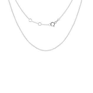 KINDER-ROLOKETTE, 38 CM LANG, AUS WEISSGOLD - KINDER KETTEN - KETTEN