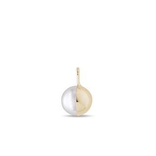 FRESHWATER PEARL GOLD PENDANT - PENDANTS - NECKLACES