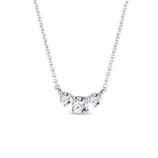 Diamant-Halskette von White 14k Gold