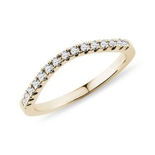 BAGUE DE MARIAGE AVEC DIAMANTS TAILLE BRILLANT - ALLIANCES DE MARIAGE FEMMES - ALLIANCES DE MARIAGE