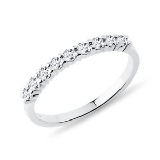 DIAMOND RING IN WHITE GOLD - WOMEN'S WEDDING RINGS - WEDDING RINGS