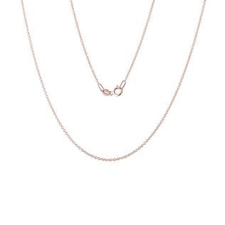 ROSE GOLD LADIES CHAIN 42 CM - GOLD CHAINS - NECKLACES