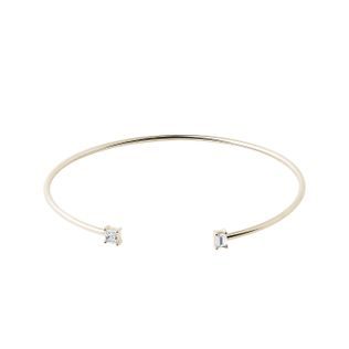 FESTES ARMBAND MIT DIAMANTEN IN 14K GELBGOLD - ARMSPANGEN - ARMBÄNDER