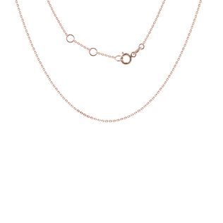 ANKERKETTE FÜR KINDER, 38 CM LANG, IN ROSÉGOLD - KINDER KETTEN - KETTEN