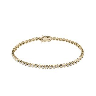 TENNISARMBAND MIT LABORDIAMANTEN IN GELBGOLD - TENNISARMBÄNDER - ARMBÄNDER