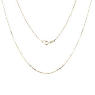 ANKERKETTE MIT EINER LÄNGE VON 50 CM AUS GELBGOLD - GOLDKETTEN - KETTEN