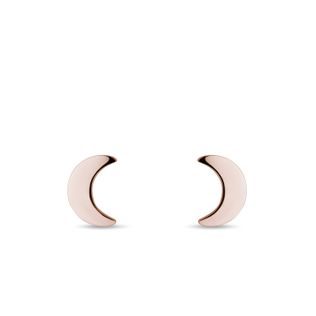 MOND OHRSTECKER IN ROSÉGOLD - OHRRINGE ROSÉGOLD - OHRRINGE