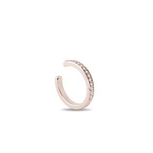 EINZELNE OHRKLEMMEN MIT DIAMANTEN IN ROSÉGOLD - EAR CUFFS - OHRRINGE