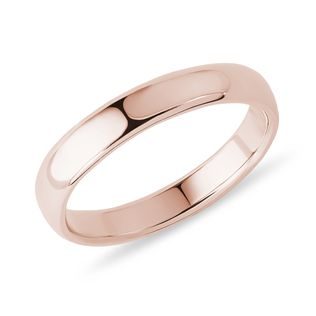 KLASSISCHER EHERING AUS 14K ROSÉGOLD - TRAURINGE FÜR DAMEN - TRAURINGE