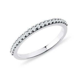 ALLIANCE DE MARIAGE AVEC DIAMANTS TAILLE BRILLANT - ALLIANCES DE MARIAGE FEMMES - ALLIANCES DE MARIAGE