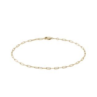 MODERNES GOLDARMBAND MIT ANKERKETTE - ARMBÄNDER AUS GELBGOLD - ARMBÄNDER