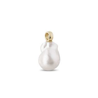 ANHÄNGER MIT BAROCKPERLE IN 14-KARÄTIGEM GELBGOLD - MAGNETISCHE HALSKETTEN - KETTEN