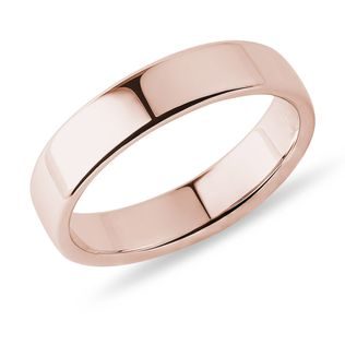 MODERN RING MADE OF ROSE GOLD FOR MEN - RINGS FOR HIM - WEDDING RINGS