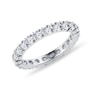 DIAMOND ETERNITY RING IN WHITE GOLD - WOMEN'S WEDDING RINGS - WEDDING RINGS
