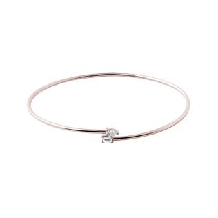 FLEXI-ARMBAND MIT DIAMANTEN IN 14K ROSÉGOLD - ARMSPANGEN - ARMBÄNDER