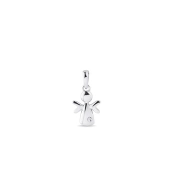 Pendentif ange à diamant main image 0