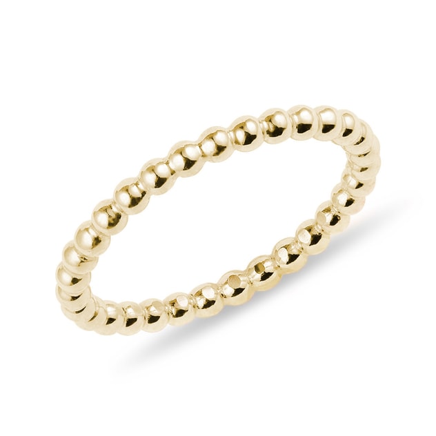 Gold Stackable Rings | KLENOTA